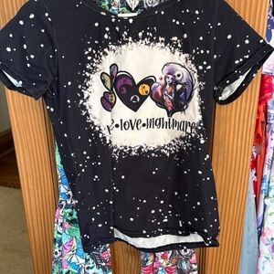 Nightmare-Inspired Black Kids Graphic Tee